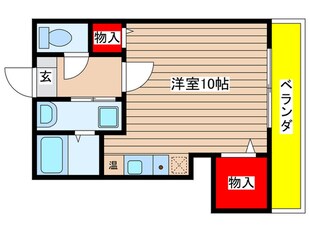 グリ－ンベルの物件間取画像